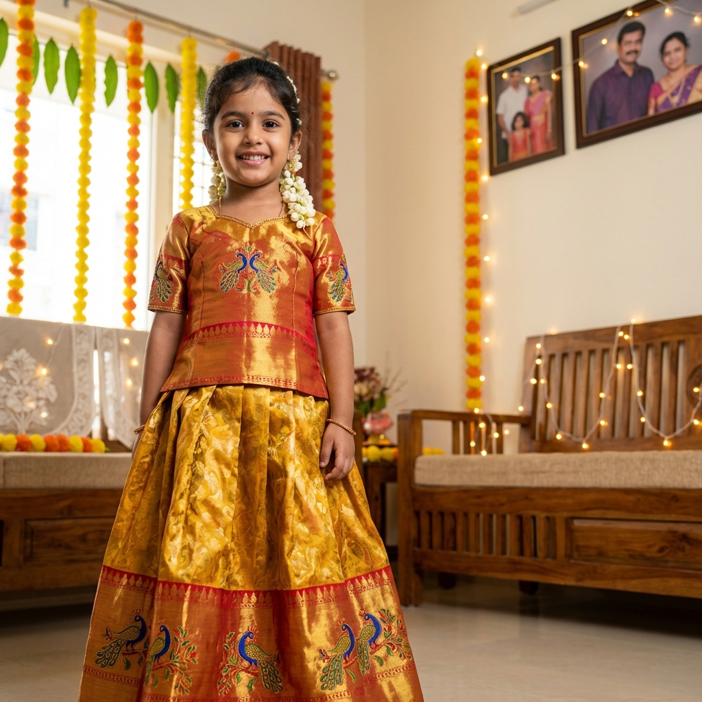 Girls Traditional Wear