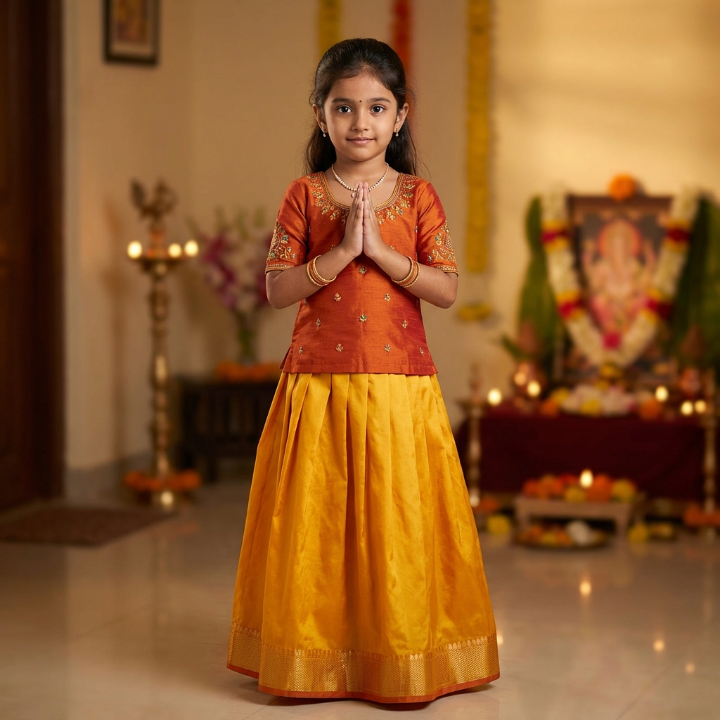 Kids Pooja Wear